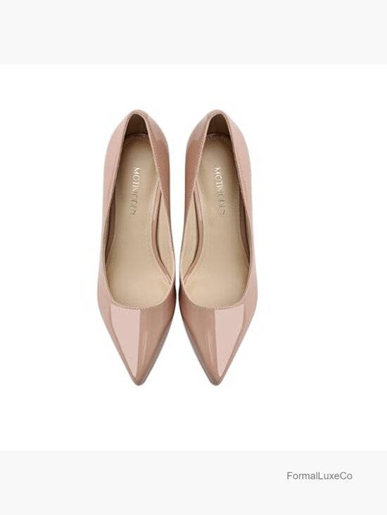 Closed Toe Pointed Toe Kitten Heel Wedding Pump Shoes Prom Work Office Pumps main image 2
